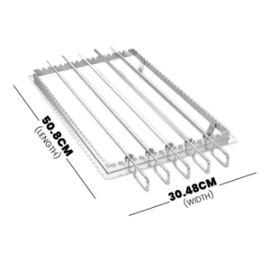 Rational 60.72.414 Full Size Grill/Tandoori Frame/ Skewer Set, 30.48 X 50.8 cm - Image 3