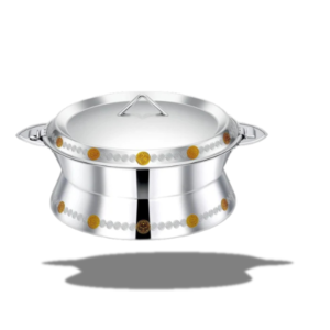 Pradeep Sabina Stainless Steel Hot Pot Gold, 2000 ml - Image 2