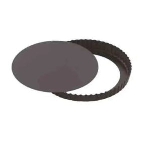 Louis Tellier Non-Stick Round Fluted Tart Mould Fixed Ø 22CM , H 2.5CM - Image 7