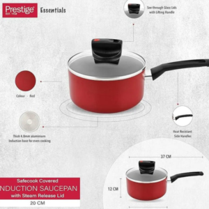 PRESTIGE PR22097-IH SAFECOOK IH COV SAUCEPAN, 18 cm DIAMETER/ 1.9 ltr. CAPACITY - Image 5