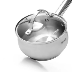Martinez Series Stainless Steel Saucepan with Glass Lid in Silver Color, 1.1ltr. Capacity and 14 x 7 cm - Image 2
