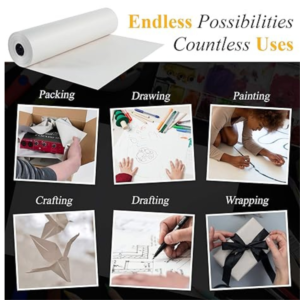 Hotpack Baking Paper Parchment Paper Roll, 30 x 7500 cm, 6 PCs - Image 5