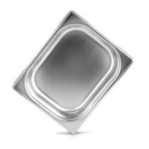 Chef360 USA 18/10 Stainless Steel GN Pan 2/3 10 cm Deep - Image 3