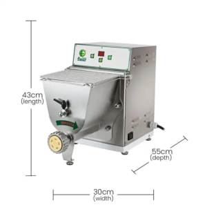 Fimar Stainless Steel Electric 370W PF25E405T, 2kg Pasta-Making and Processing Machine 3 Phase, 30 X 55 X 43 cm - Image 2