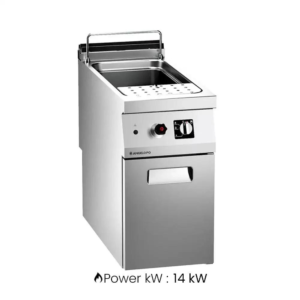 Angelo Po 0N1CP1GL Well Gas Pasta Cooker, Container Capacity 40 Liter, Gas power 14 kW, 40 X 92 X 75 cm - Image 2