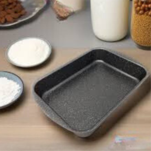 Prestige Granite non stick Square Cake Pan(black) , 9 inch - Image 2