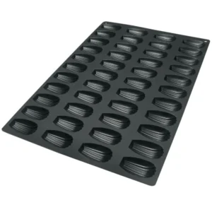 MADELEINE - SILICON BAKING MOULD - D 71X49 X H 17mm - 35 CUPS/BRIOCHETTES