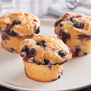 BIG MUFFIN - SILICONE BAKING MOULD - D 69 X H 35mm - 6 CUPS 60*94ml