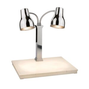 CARVING STATION SST DUAL HEATING LAMP L63.5 X W46 X H62CM WHITE STONE SPRING