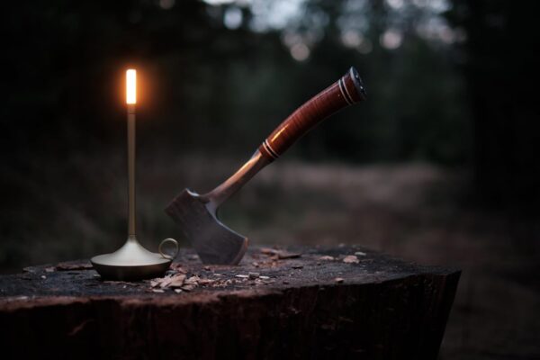 Cordless Table Lamp Set of 2 Gold for Bar and Dining