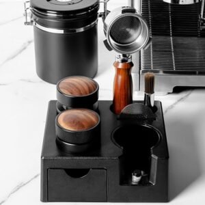 EXPRESSO TAMPING STATION PLASTIC BLACK (SMALL) (Copy)