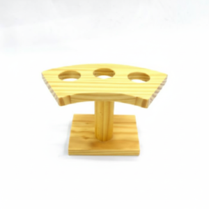 Wooden Sushi Temaki Hand Roll Stand 3 Hole
