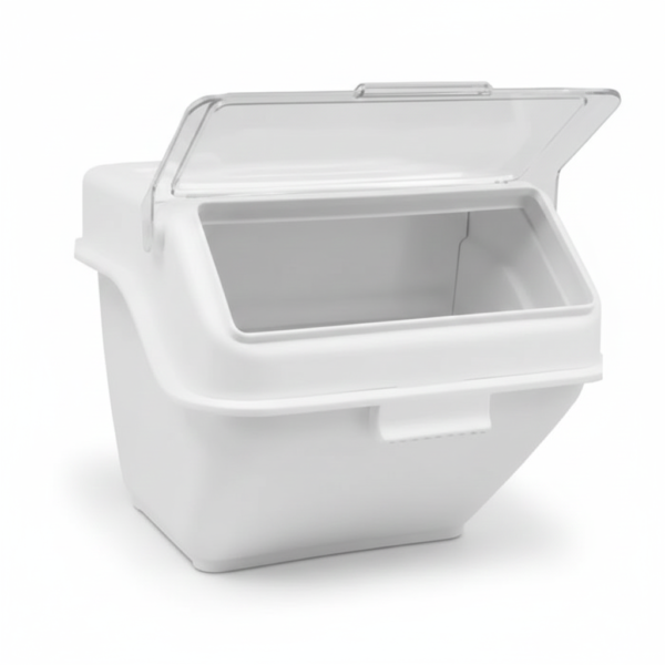 Ingredient Bin White 47 ltr