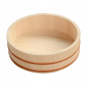 Wooden Sushi Barrel 40x17cm