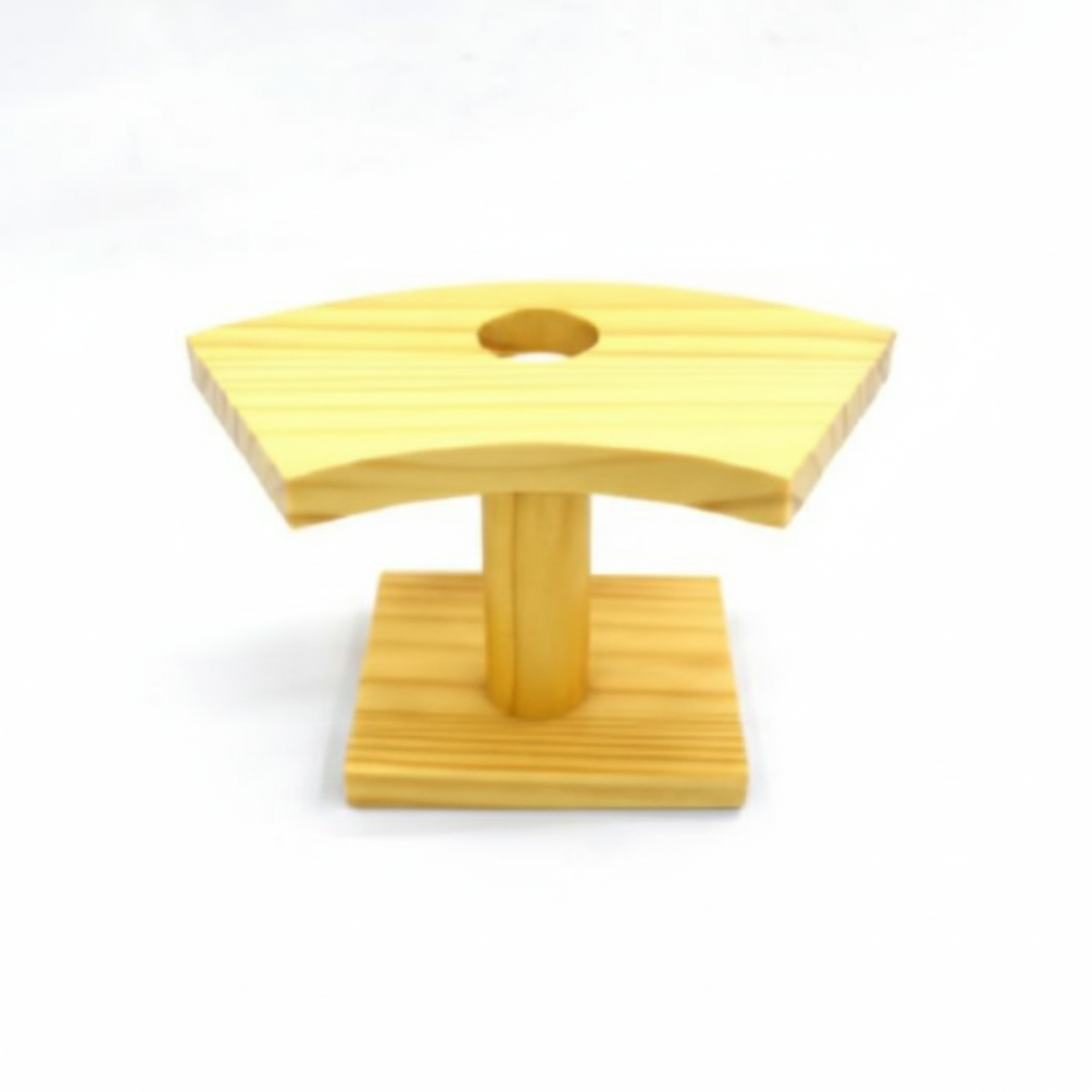 Wooden Sushi Temaki Hand Roll Stand 1 Hole