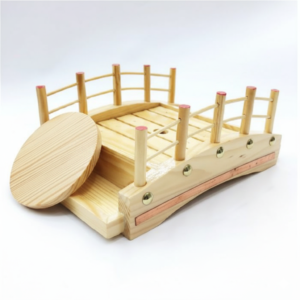 Wooden Sushi Boat 26x16cm
