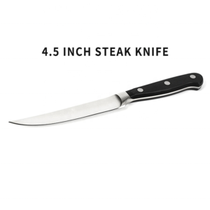 Steak Knife Serrated Knife Set of 8 Steak with ABS Forged Handle 4.5"