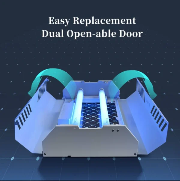 32W Insect Killer: Max Power, 120-160 sqm Coverage, Glue Board Included