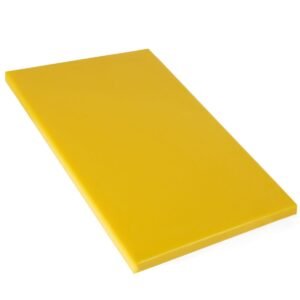 Polyethylene Cutting Board Yellow 53x32.5x2cm (Heavy Duty)