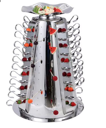 Metal Dessert Display Tower Stand 48 Servings