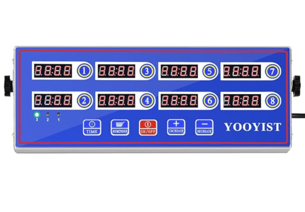 YOOYIST Commercial 8 Channels Digital Kitchen Timer YOOYIST Commercial 8 Channels Digital Kitchen Timer
