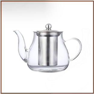 PHYREX GLASS TEA POT 400ML