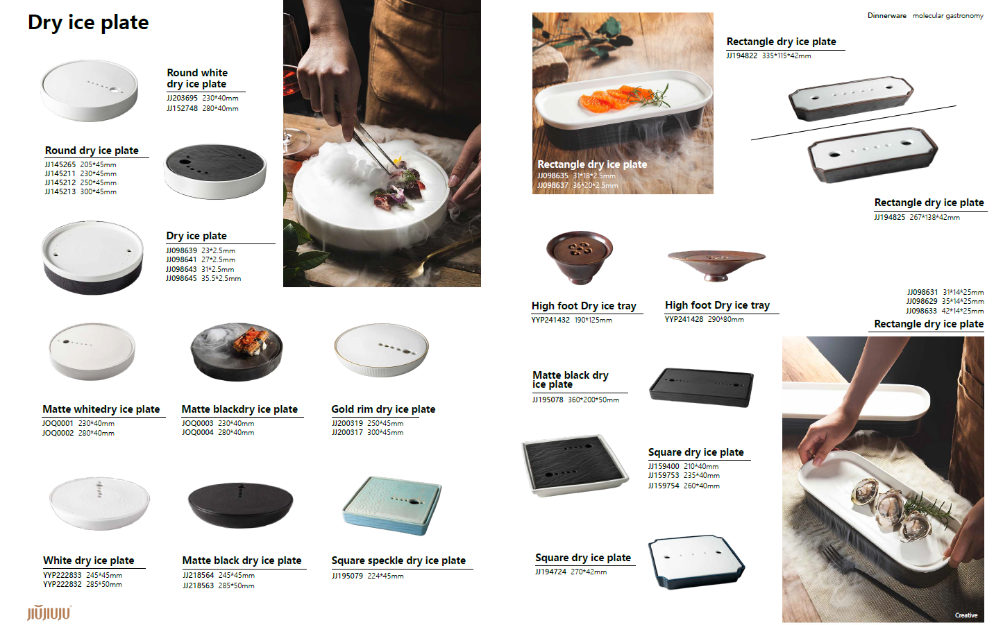 PREMIUM CERAMIC MOLECULAR CREATIVE DRY ICE PATTREN (HOTEL USE)