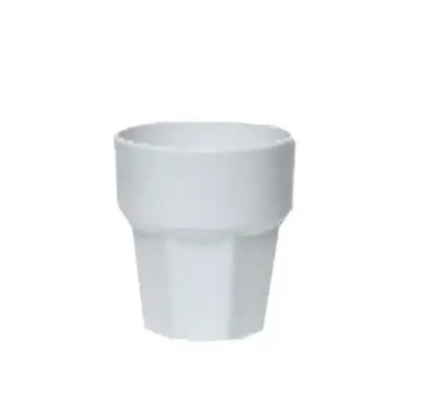 POLYCARBONATE CASABLANCA STACKABLE TUMBLER 250 ML WHITE POLYCARBONATE CASABLANCA STACKABLE TUMBLER 250 ML WHITE