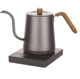 ELECTRICAL STAINLESS STEEL GOOSENECK KETTLE GREY