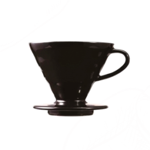 CERAMIC COFFEE DRIPPER 02 BLACK
