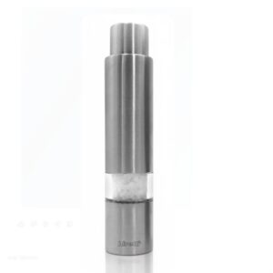 Bisetti Stainless Steel & Acrilyc Salt mill 14.5cm