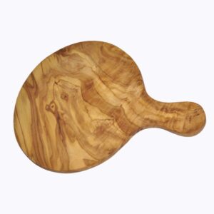 Olive Wood Round Pizza Board 25cm