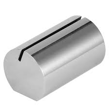 SS Buffet Tag Holder Cylinder 4x4.5cm