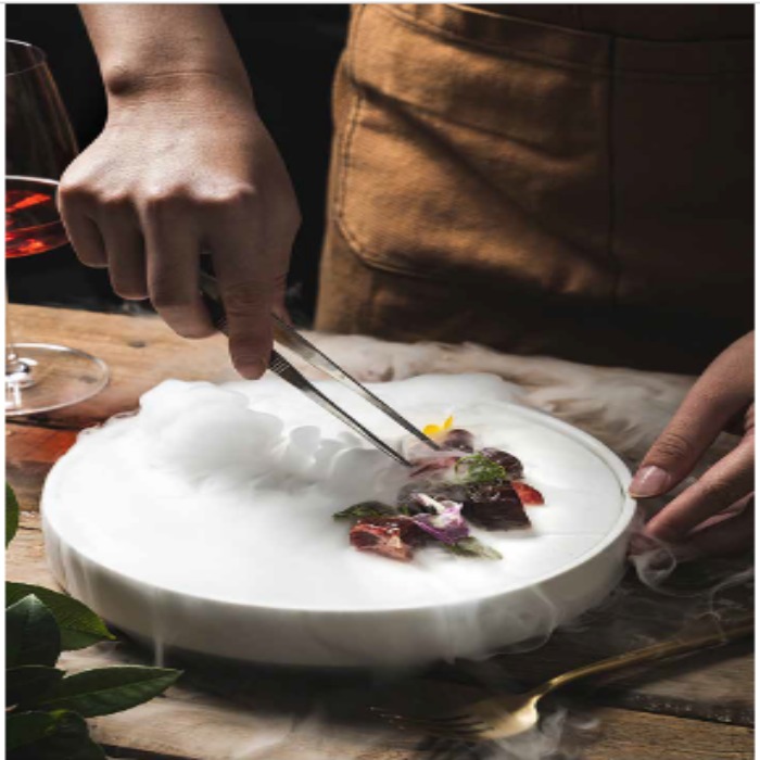 PREMIUM CERAMIC MOLECULAR CREATIVE DRY ICE PATTREN (HOTEL USE)