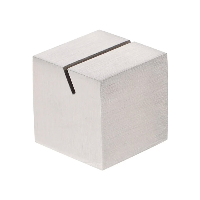 SS Buffet Tag Holder Cube 2.5CM