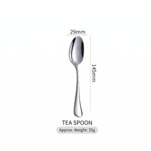 304 Stainless Steel Tea Spoon Mirror Finish