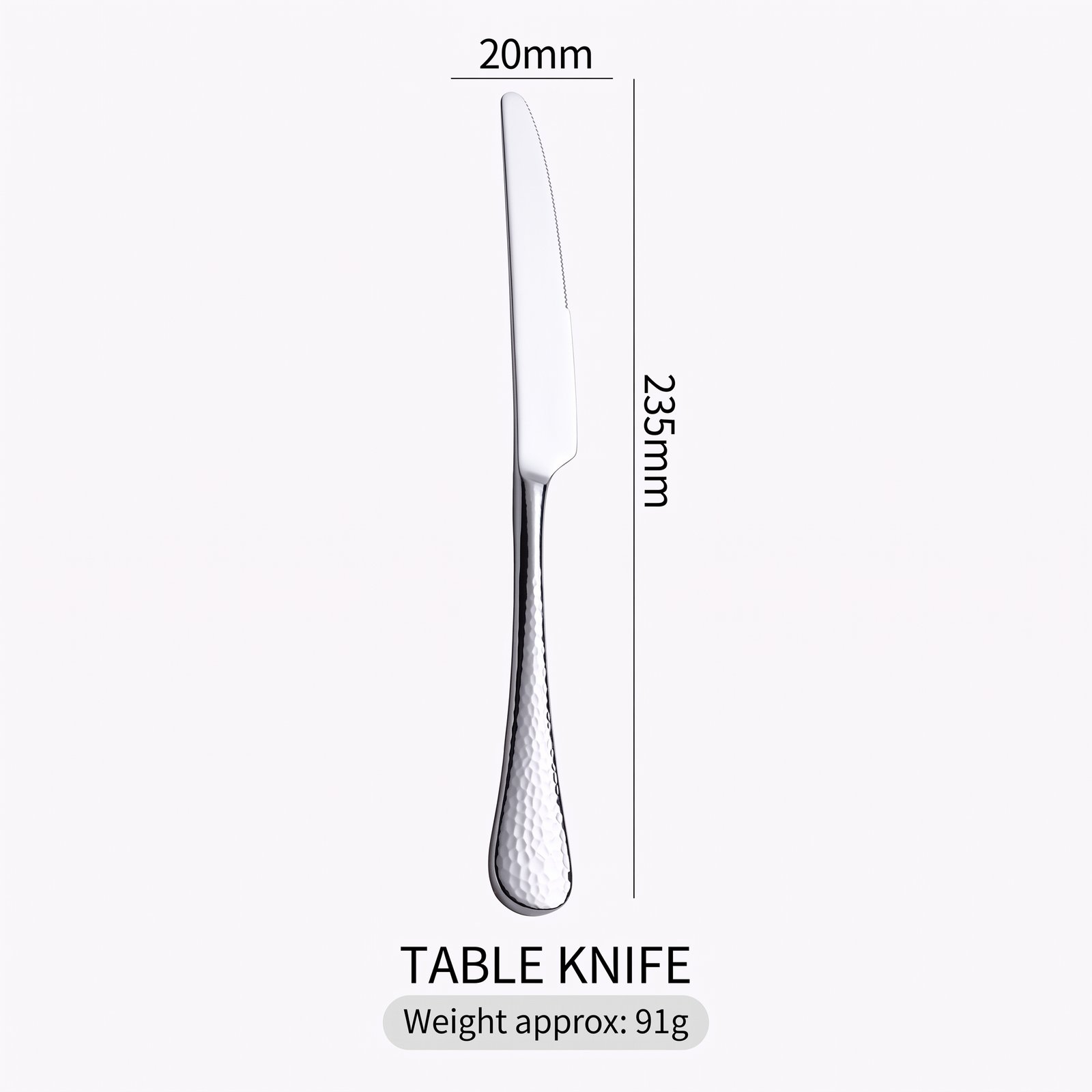 CALIFORNIA Stainless Steel Steak Knife 23.5 CM 420 SS