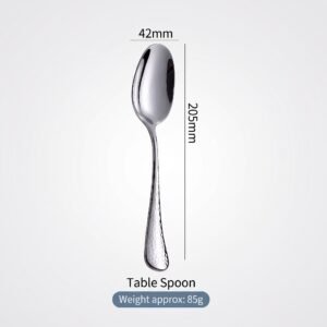 CALIFORNIA Stainless Steel Table Spoon 20.5 CM 304 SS
