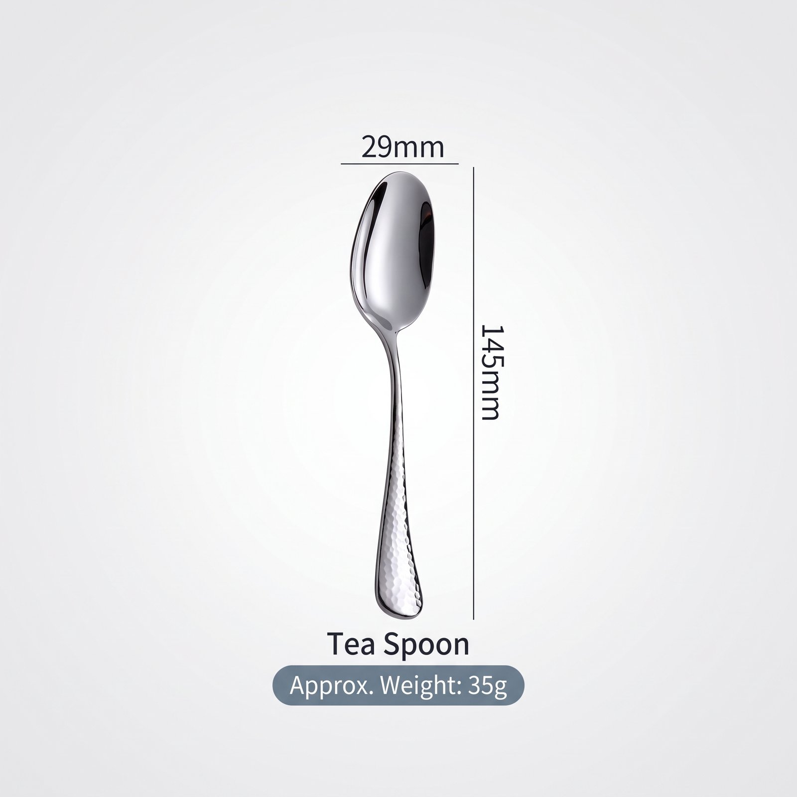 CALIFORNIA Stainless Steel Tea Spoon 14.5 CM 304 SS