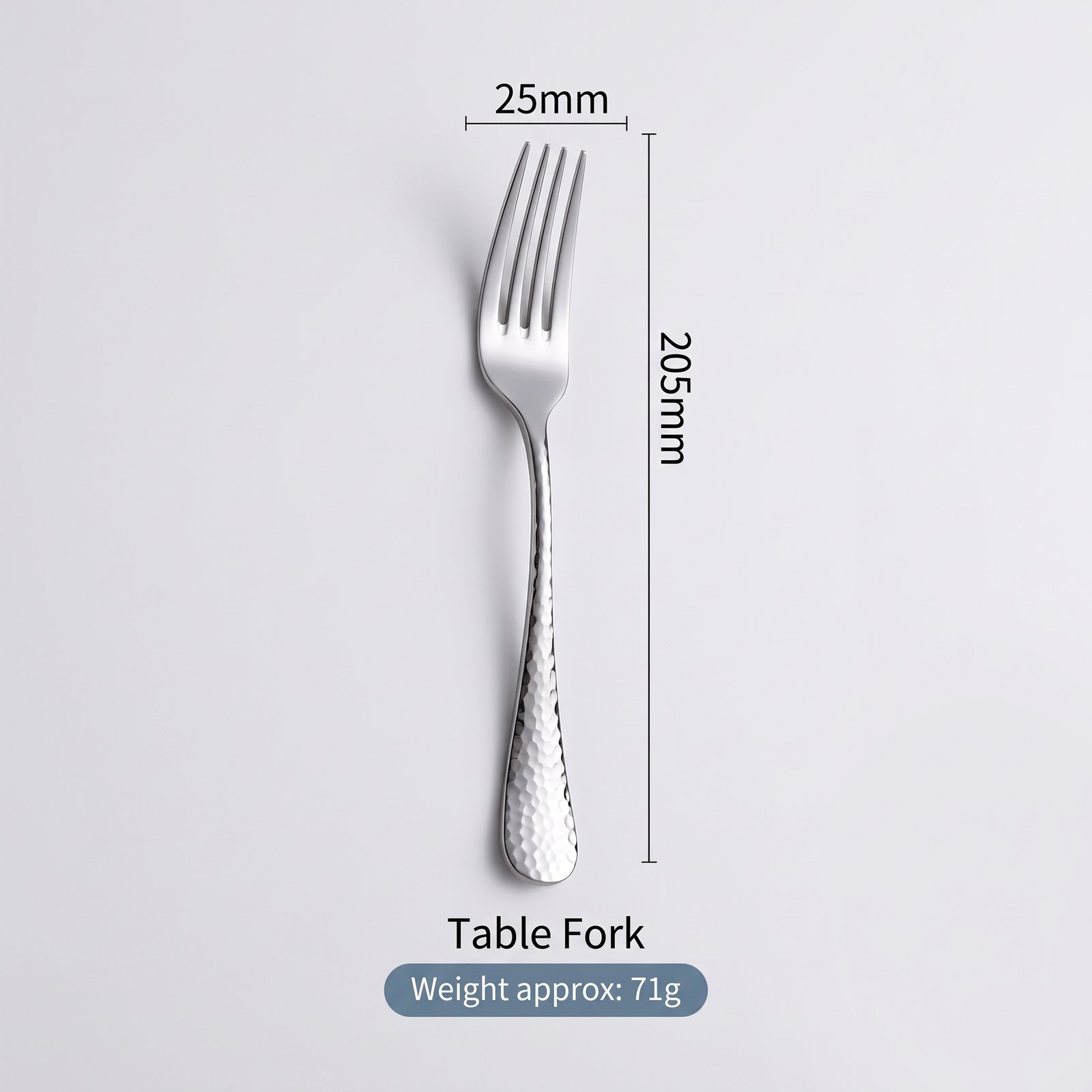 CALIFORNIA Stainless Steel Table Fork 20.5 CM 304 SS