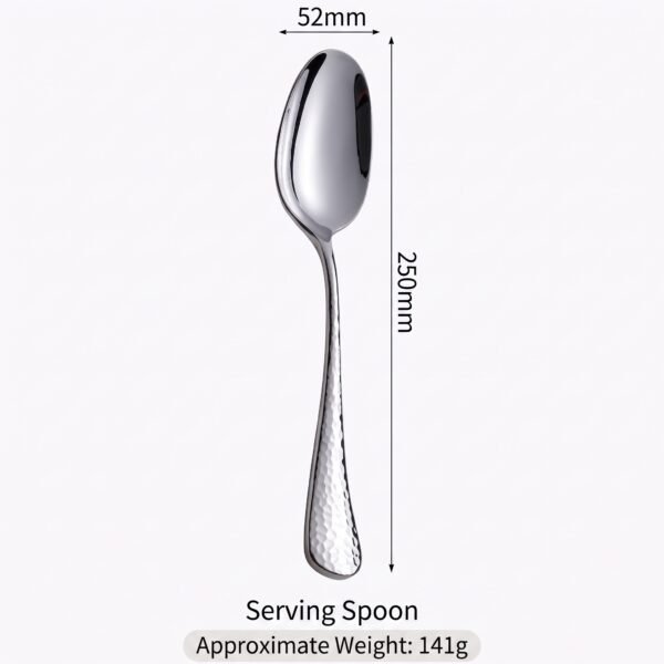 CALIFORNIA Stainless Steel Serving Spoon 25 CM CALIFORNIA Stainless Steel Serving Spoon 25 CM 304 SS