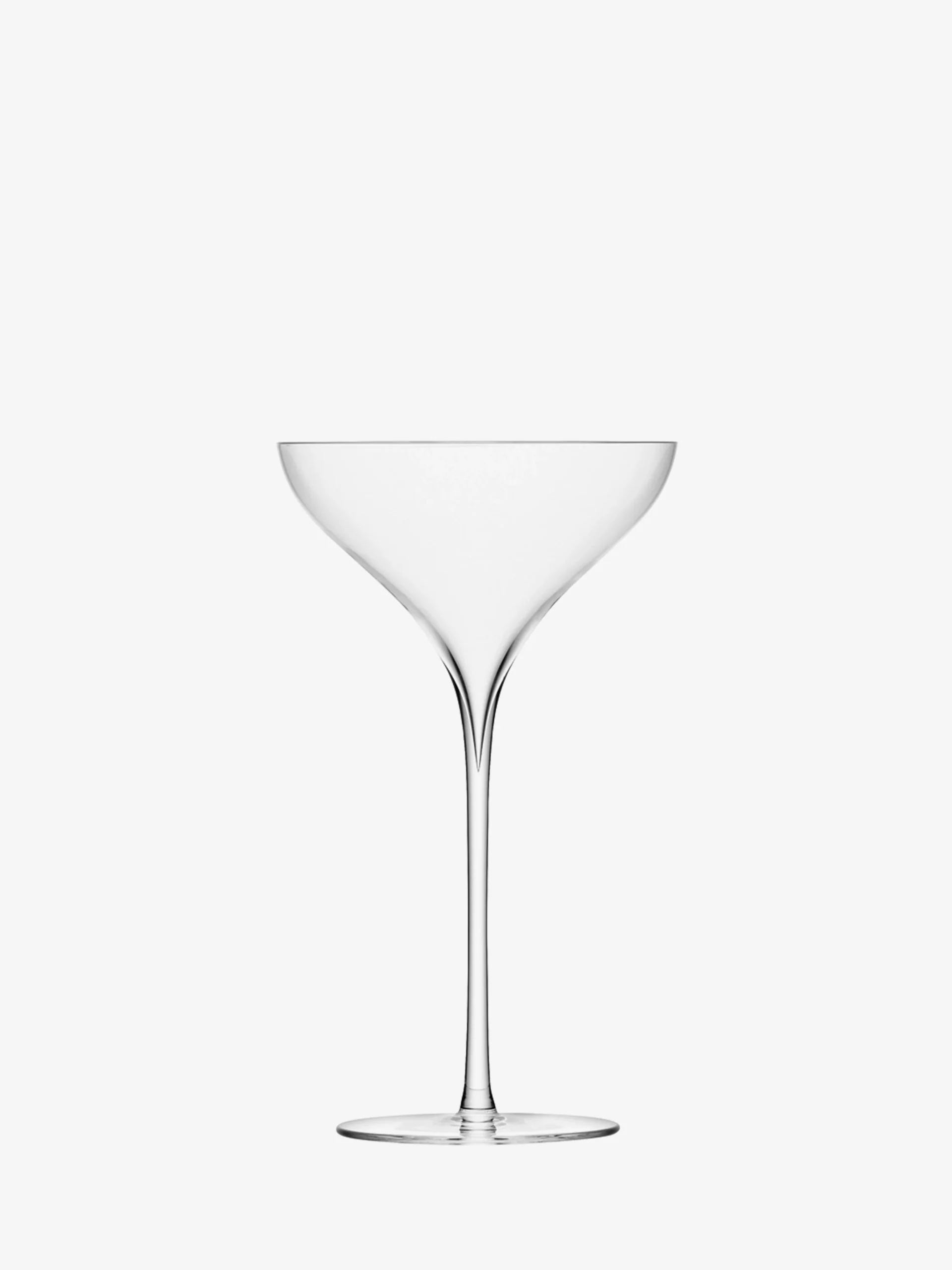 LSA International Savoy Champagne Saucer 250ml Set of 2