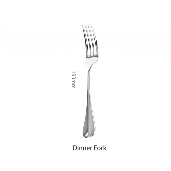prague-dinner-fork-210mm.jpg Prague Dinner Fork 210mm 304 Stainless Steel